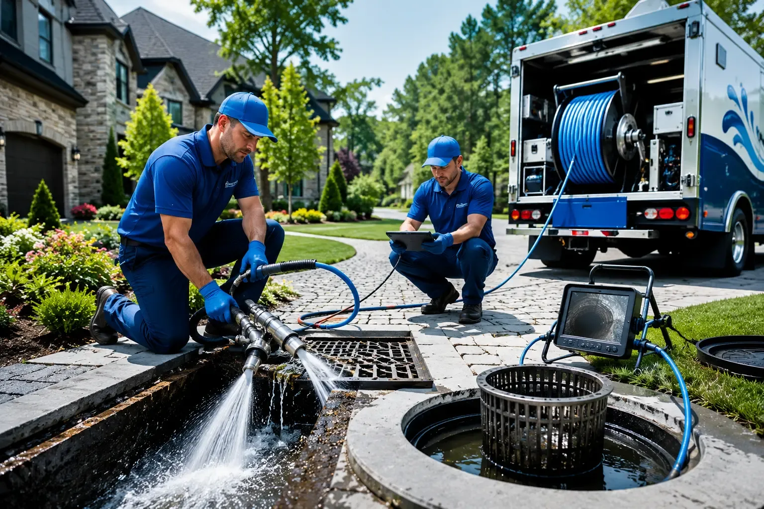 Local outdoor drain cleaning professionals in Lowden, IA