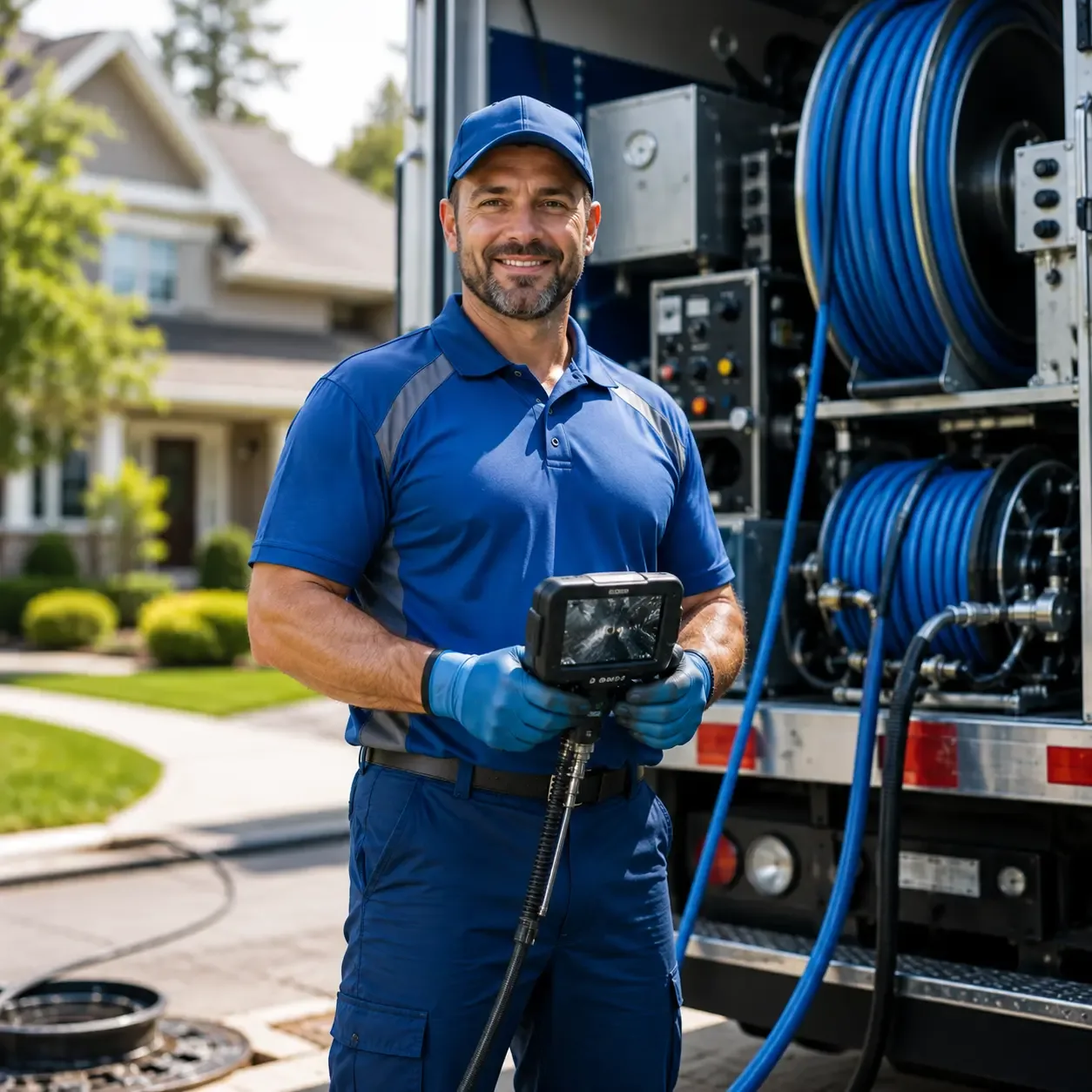 Local outdoor drain cleaning specialists in Lowden, IA